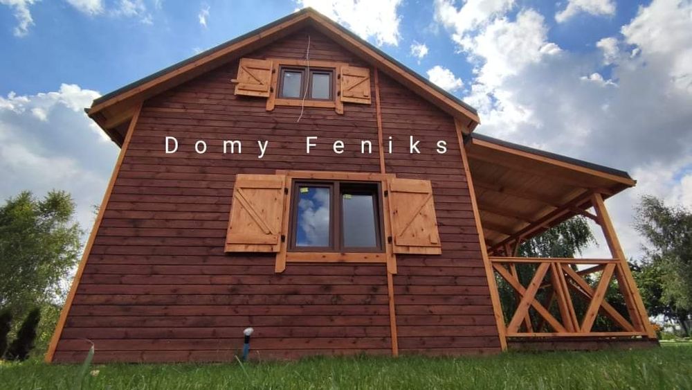 Domek Letniskowy / Całoroczny 35m2  Szkieletowy - Producent !! do 70m2