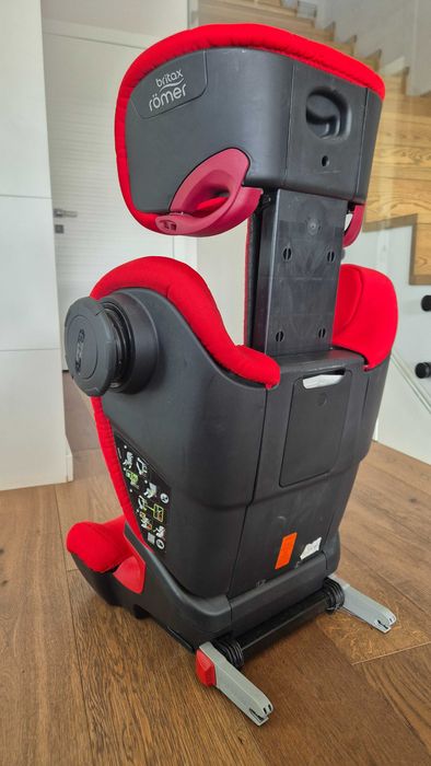 Britax Römer Kidfix2  stan idealny fire red fotelik isofix 15-36kg