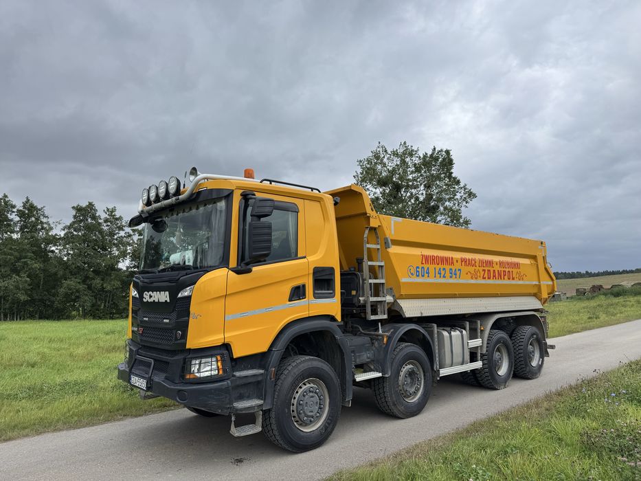 Scania G450 XT 8x6 wywrotka