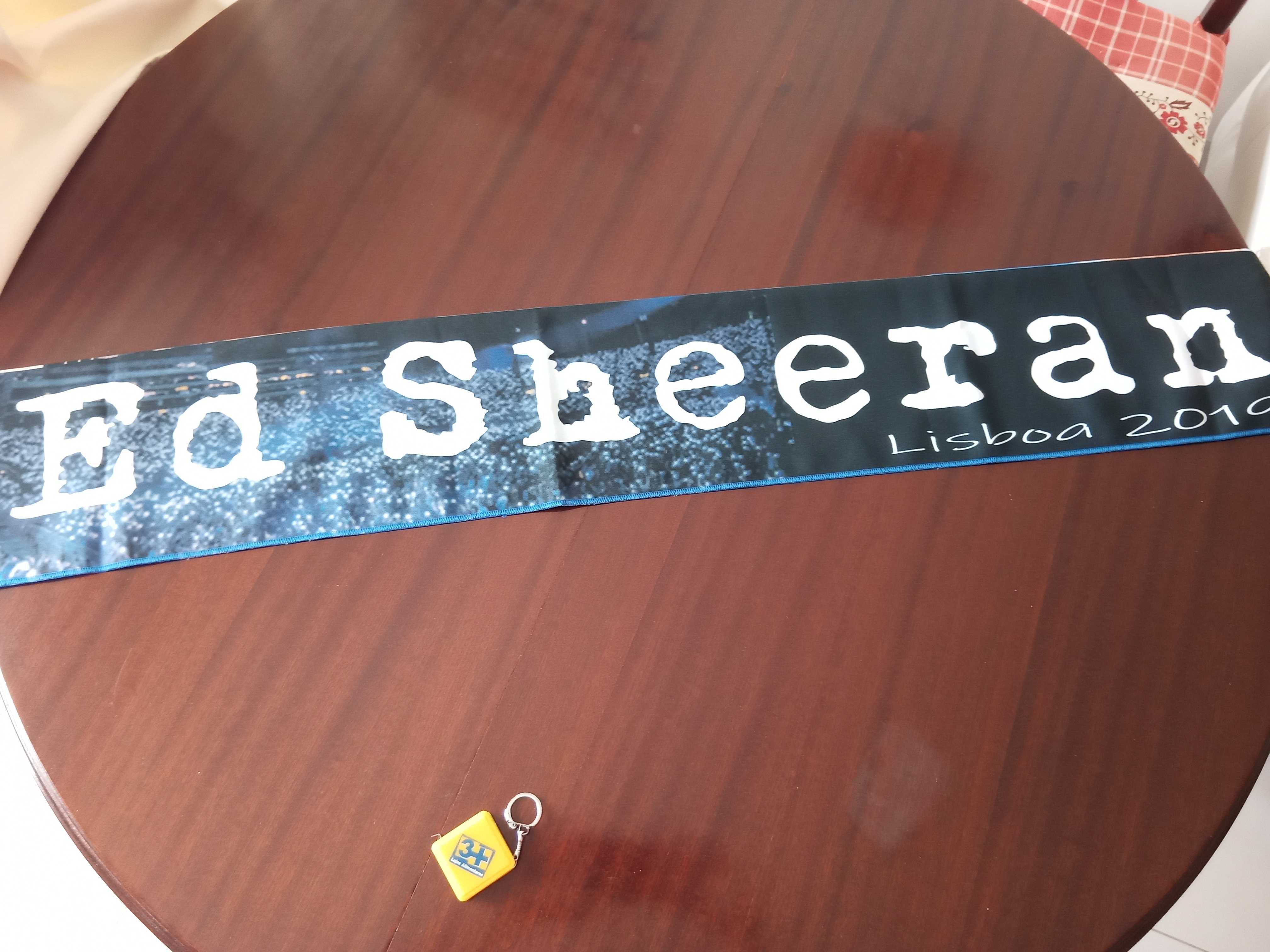 Cachecol Ed Sheeran Lisboa 2019