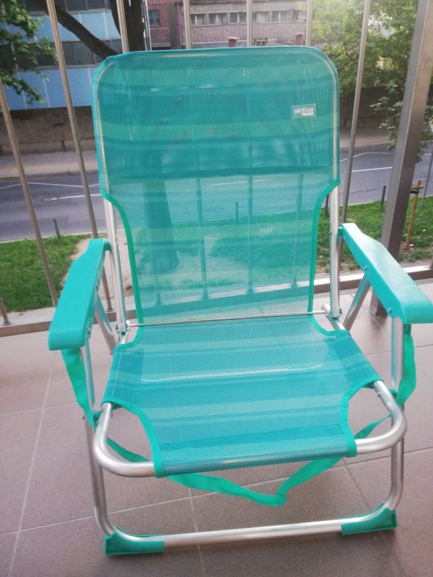 krzesełko plażowe Active lekkie składane