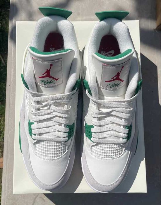 "Buty Trampki" Jordan_4_Retro_SB_Pine_Green R.43