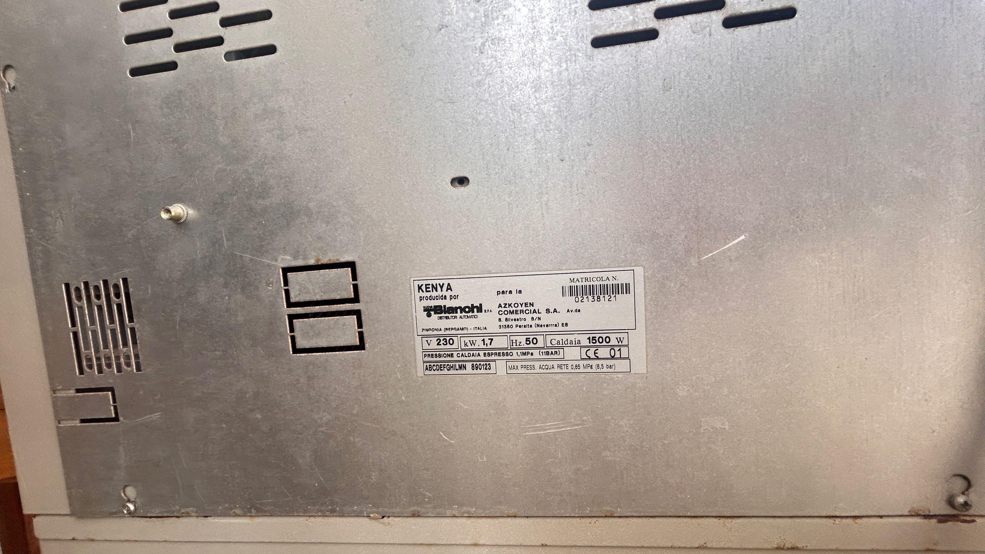 Máquinas de Vending antigas