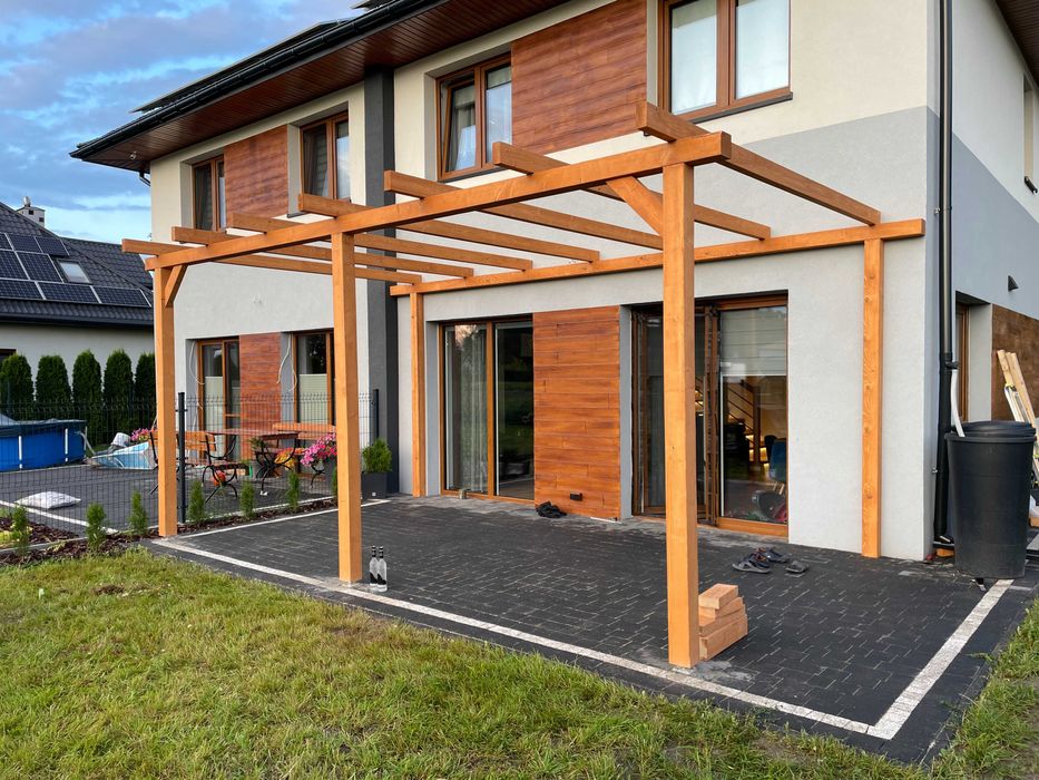 Kantówka 10x10 - na altankę, pergolę - sucha SOSNA/OLCHA