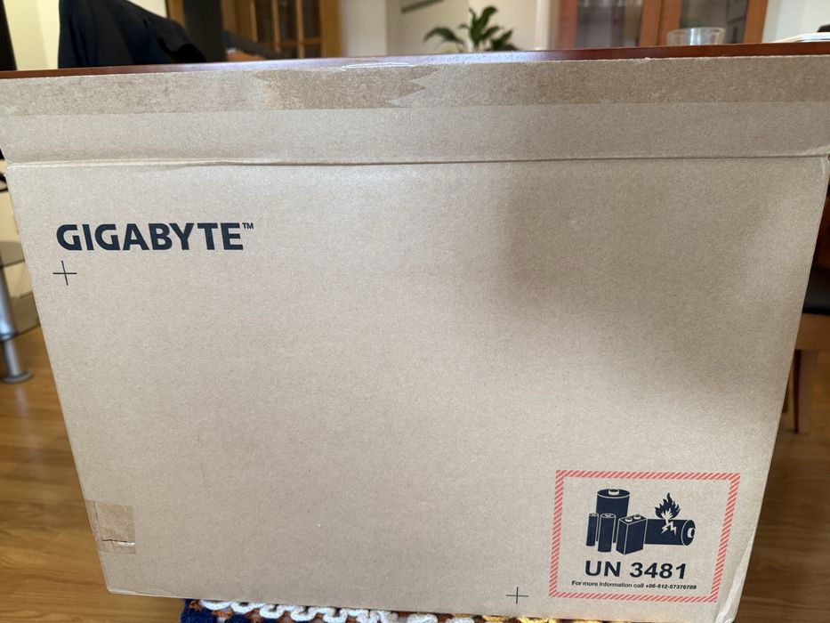 Portatil Gamming Gygabyte