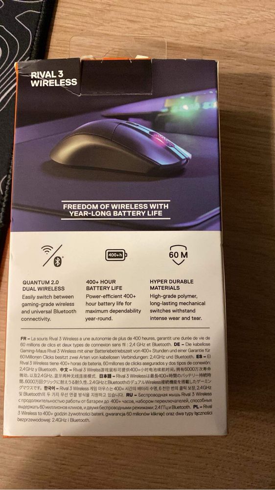 Steelseriess rival 3 wirless