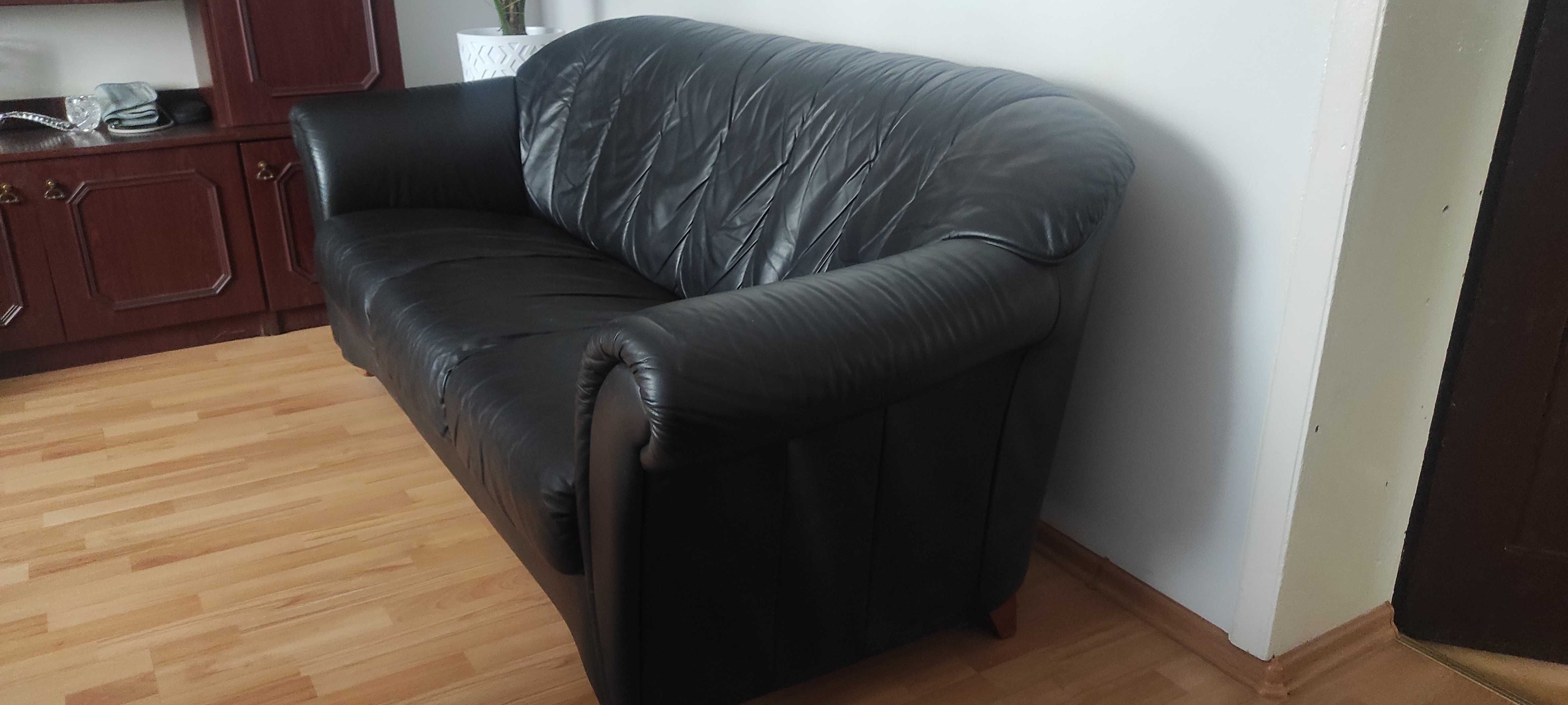 sofa - naturalna skóra