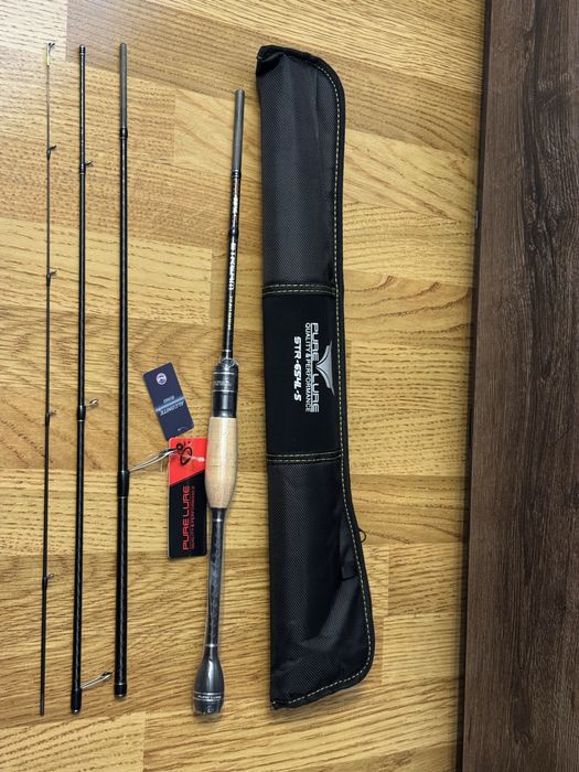 PURELURE STREAM Wędka podróżna Soft Bait Ultralight 1,98 m