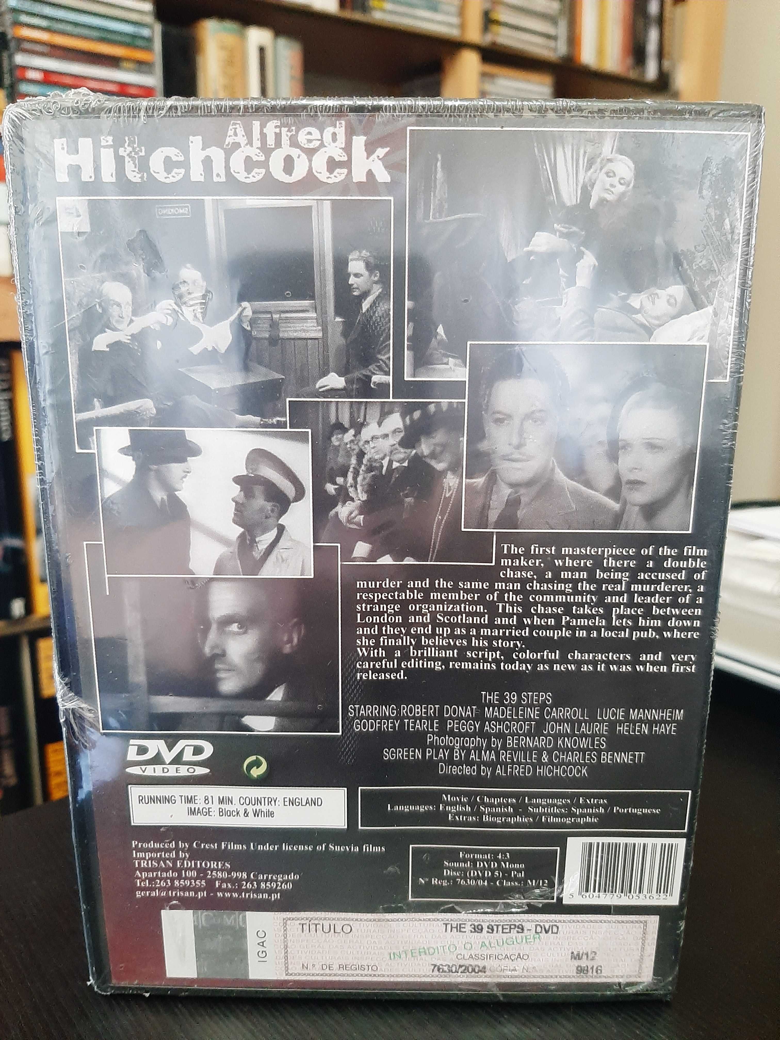 Alfred Hitchcock – The 39 Steps – NOVO – SELADO - Legendas PT