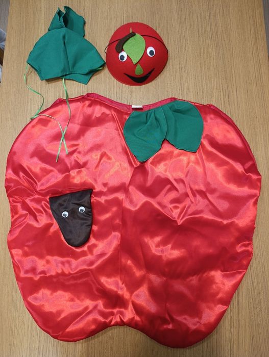 Kostium przebranie strój jabłko jabłuszko owoc