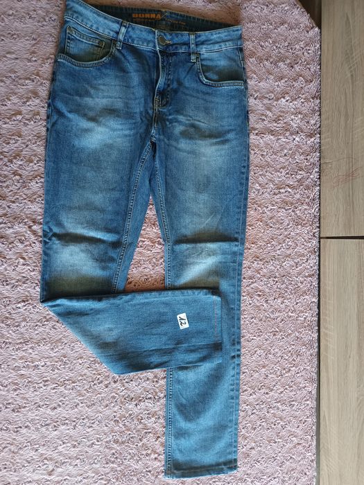Spodnie jeans damskie S .