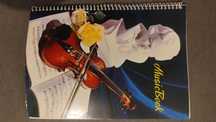 Caderno pautado de Música