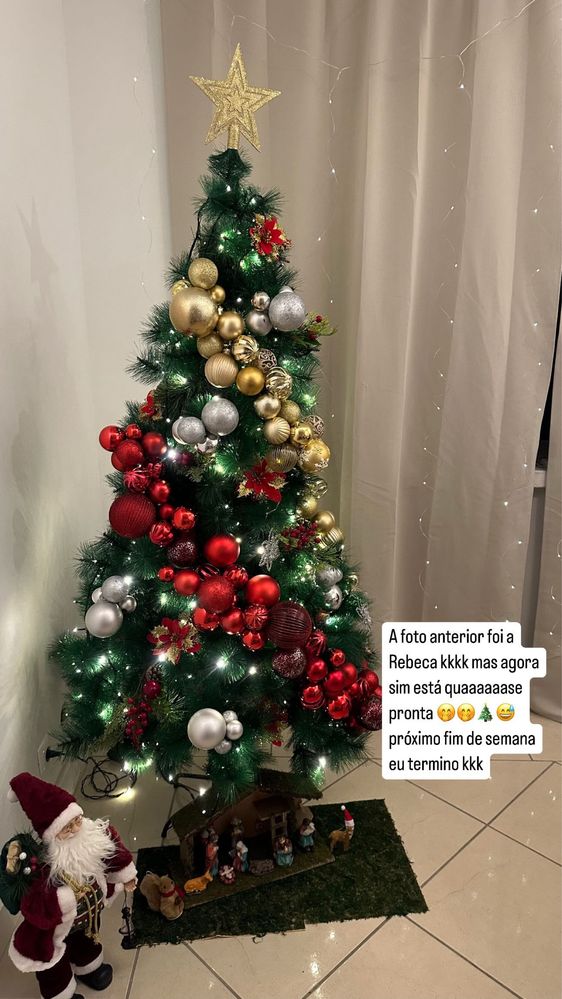 Vendo arvore de natal 1.80