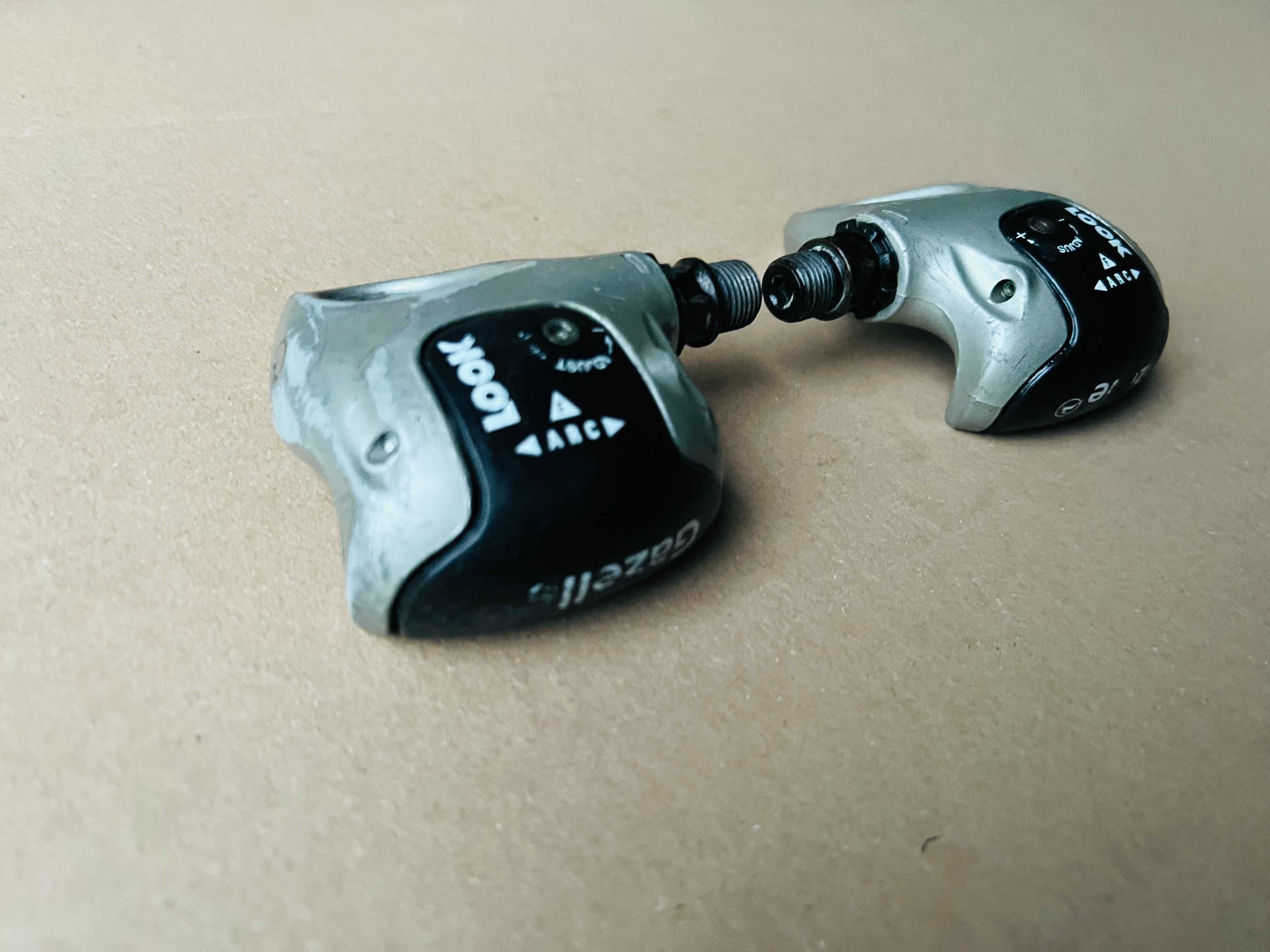 Pedały Zatrzaskowe GAZELLE Szosowe bloki LOOK FRANCE SPD SL SHIMANO
