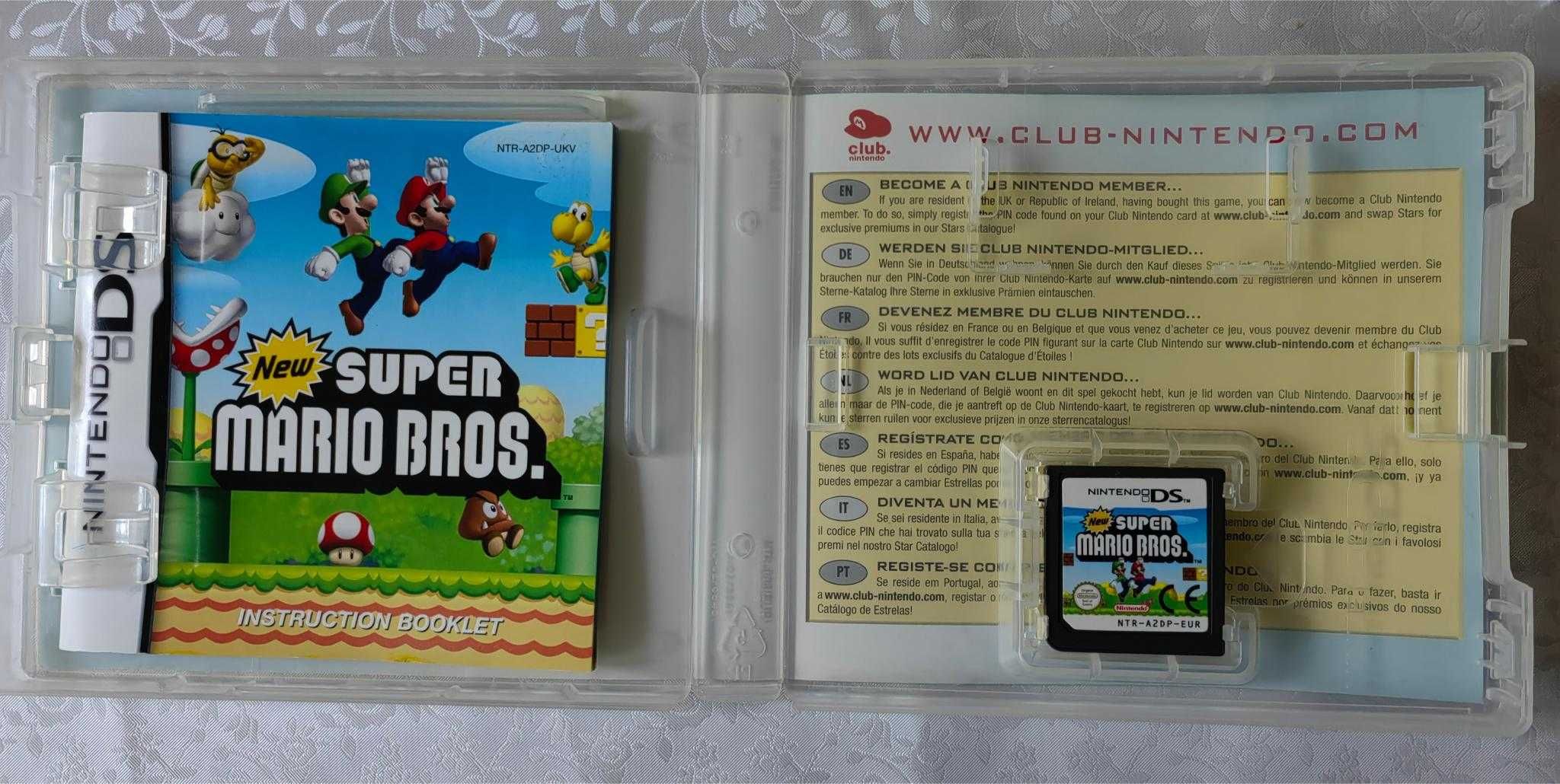 Gra NEW SUPER MARIO BROS Nintendo DS Pełny Komplet Stan BDB+ angielska