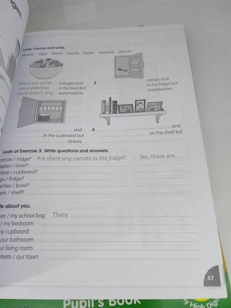 FlyHigh Ukraine 3 Activity book Pupils book Fan grammar