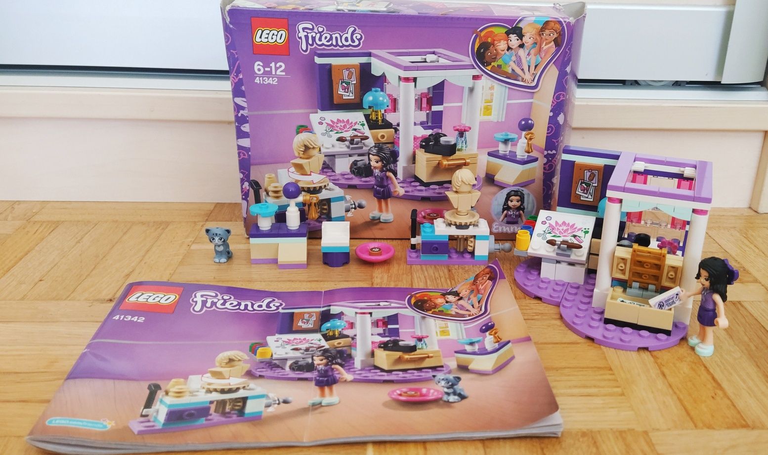 LEGO friends nr 41342 sypialnia Emmy