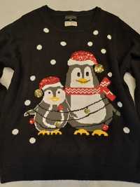 F&F Knitwear sweterek świąteczny rozmiar 44
