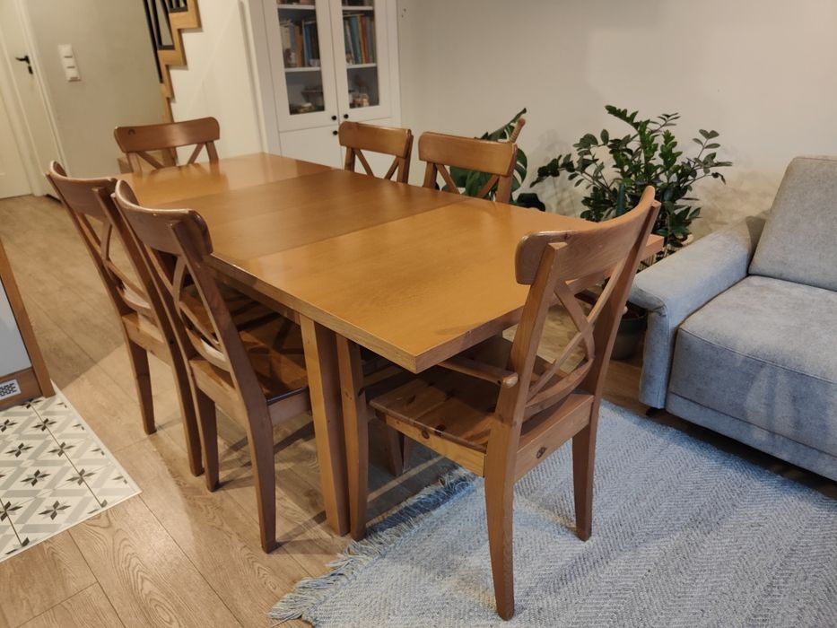 Stół i 6 krzeseł