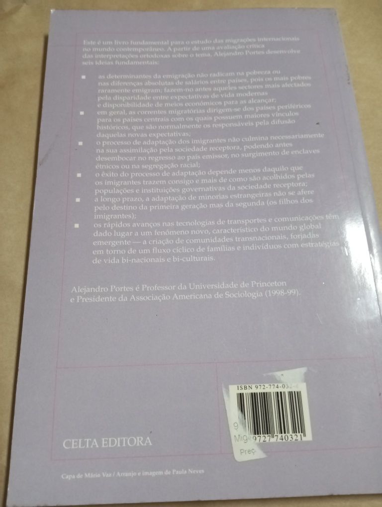 Alejandro Portes - Migrações Internacionais