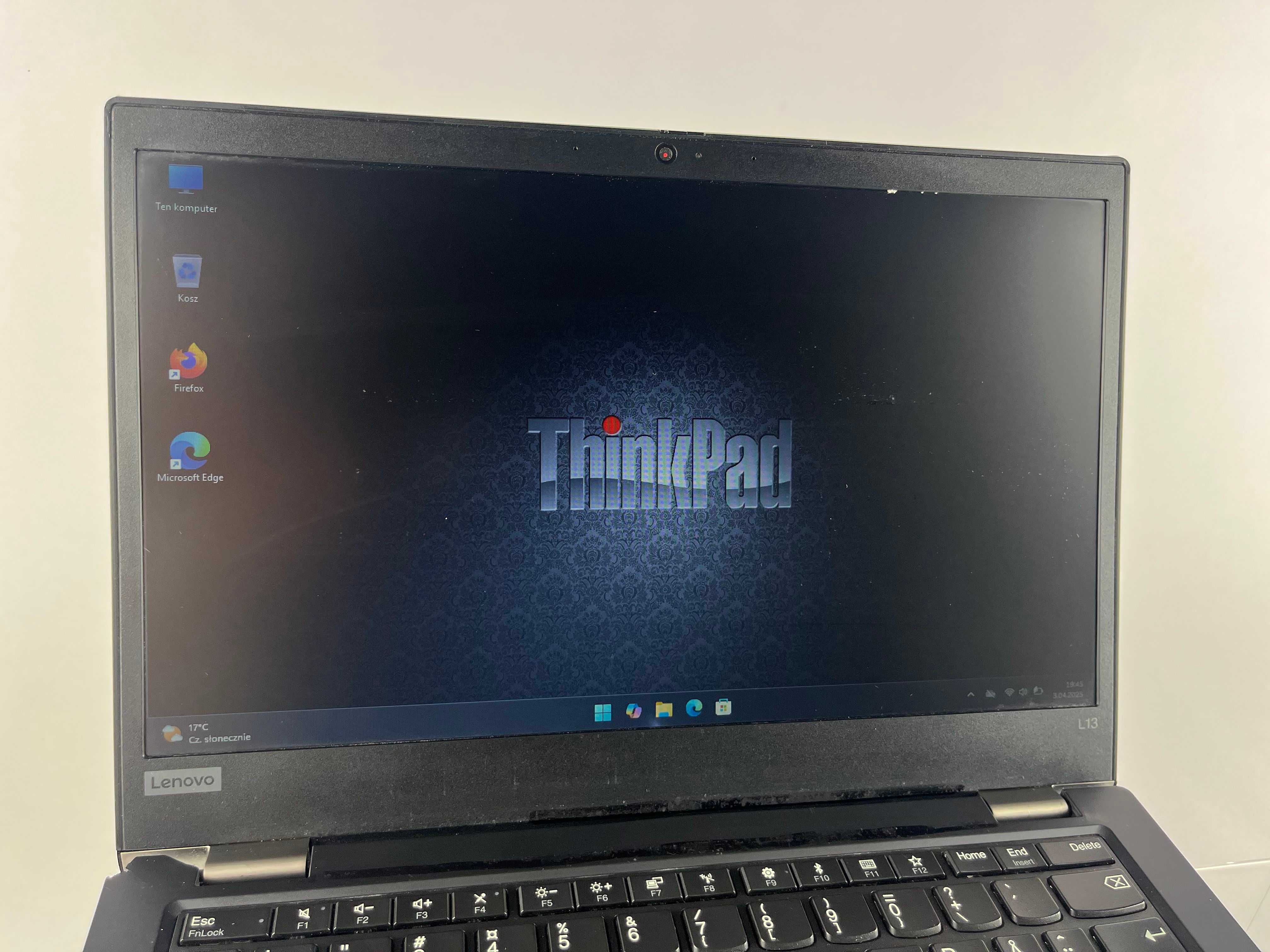 Laptop Lenovo Thinkpad L13 13,3" Intel Core i3 8 GB / 256 GB SSD W11