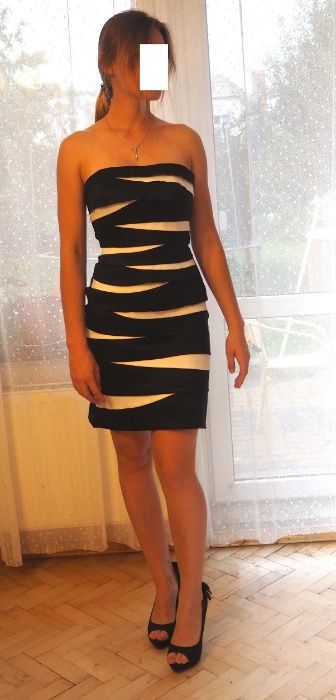 Sukienka mini Magic Nights elegancka Jak NOWA !