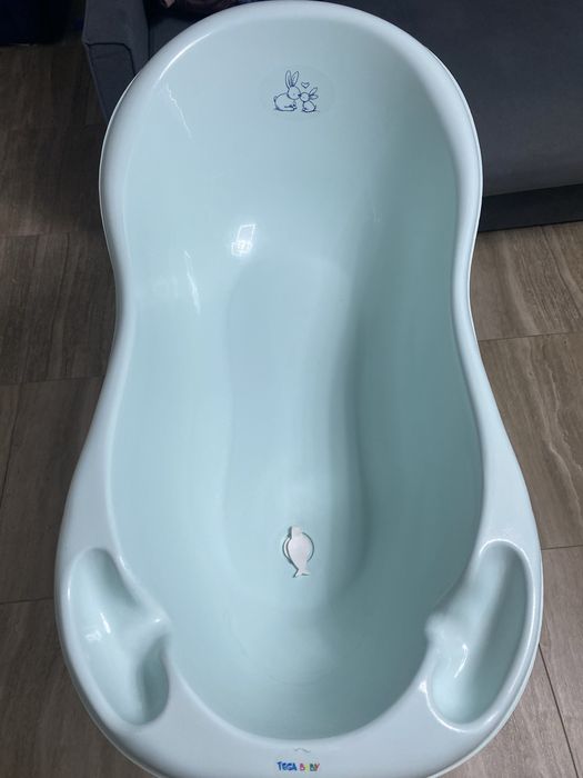 Дитяча ванночка з підставкою Tega baby+ матрасик в подарунок