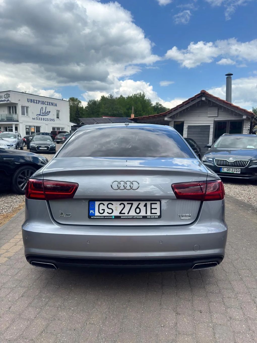 Audi A6 Audi A6 Sline Salon Polski PoLift Matrix 1-Właściciel Shadow Lin