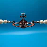 Naszyjnik srebrny Vivienne Westwood prada gucci versace ORB Saturn