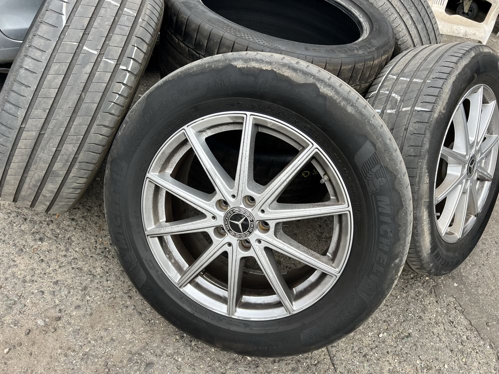 Felgi aluminiowe 18" 5x112 Mercedes GLE W167 W166 GLC + opony letnie
