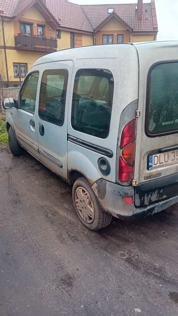 Renault kangoo 1.9 dci 2005 rok klima.