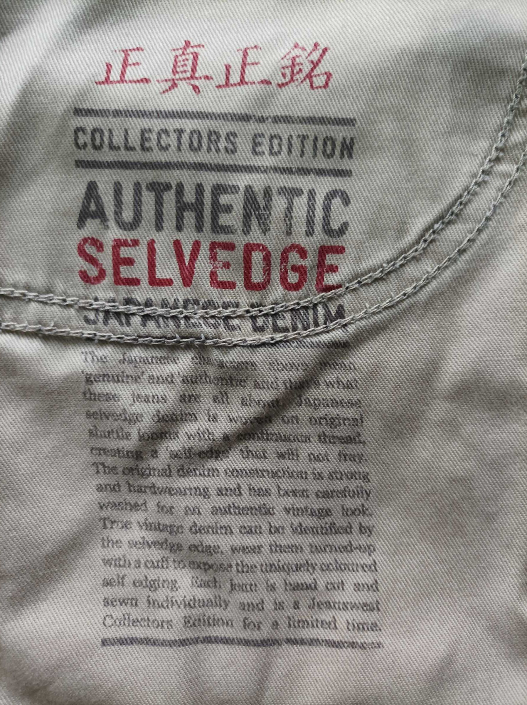 Джинсы б/у  Japan Selvedge W32 L34