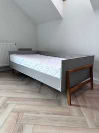 Drewniane łóżko dziecięce Bellamy 160x80 + materac + free transport