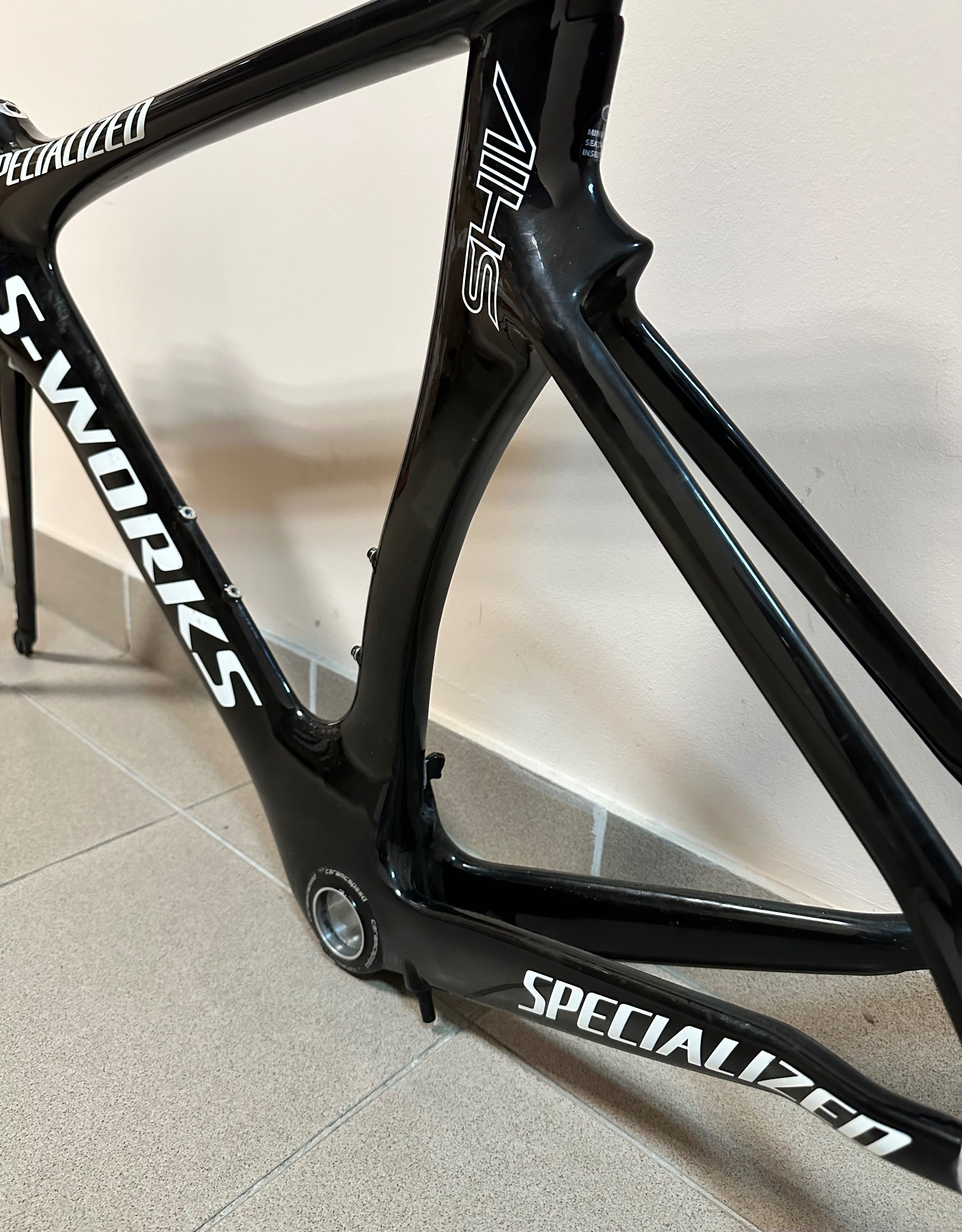 Frameset Specialized S-Works Shiv TT carbon rozm XS