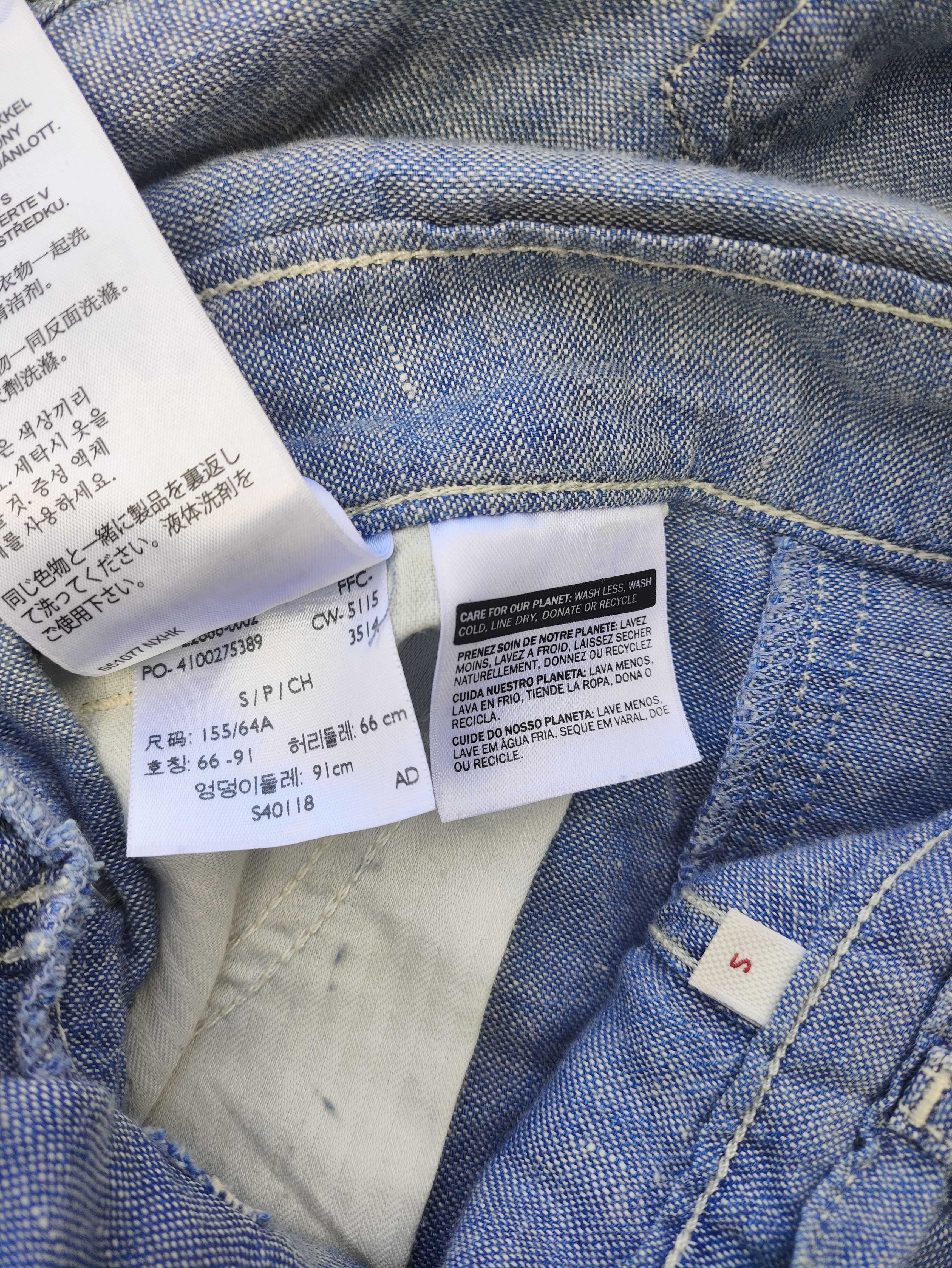 Ogrodniczki Kombinezon Jeansowy Levis S