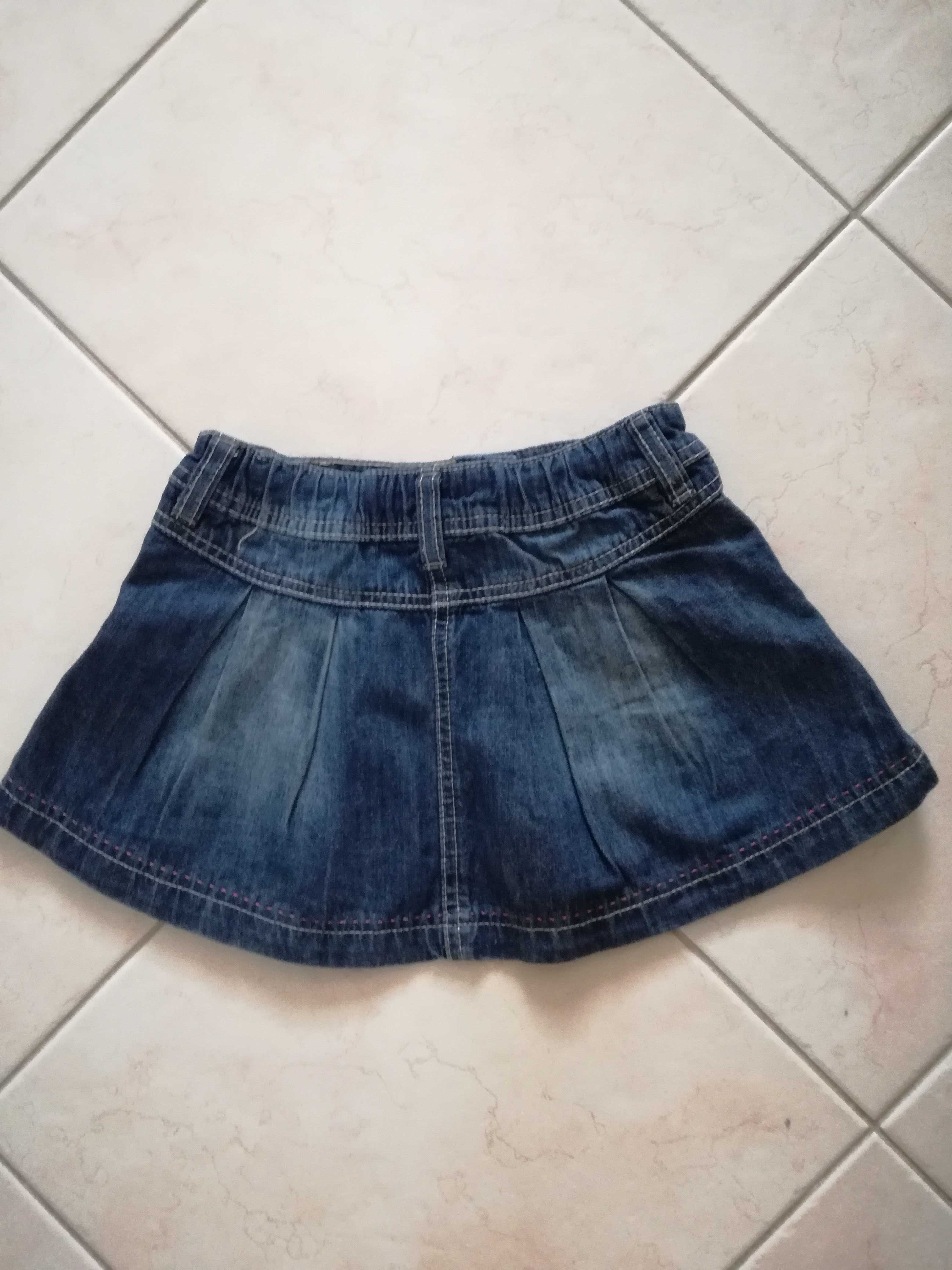 Spódnica jeans C&A rozm 98 cm
