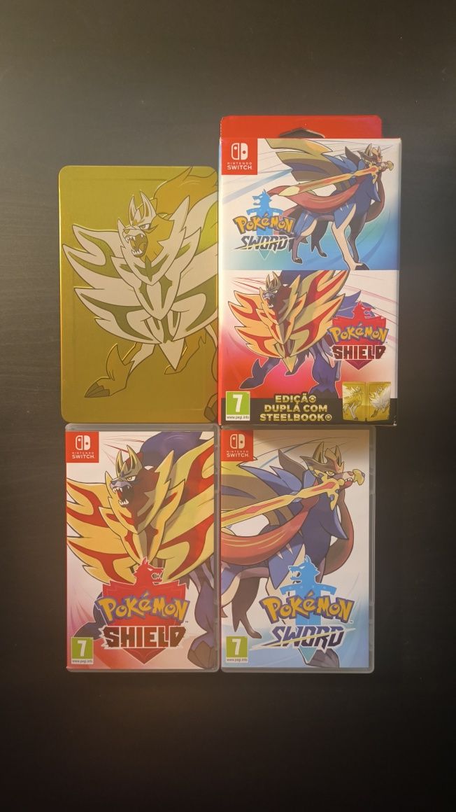 Pokémon sword e shield edição dupla