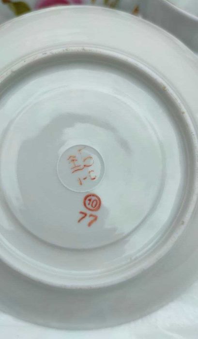 Чайный сервиз "Розы" Барановский ФЗ 70-80 г