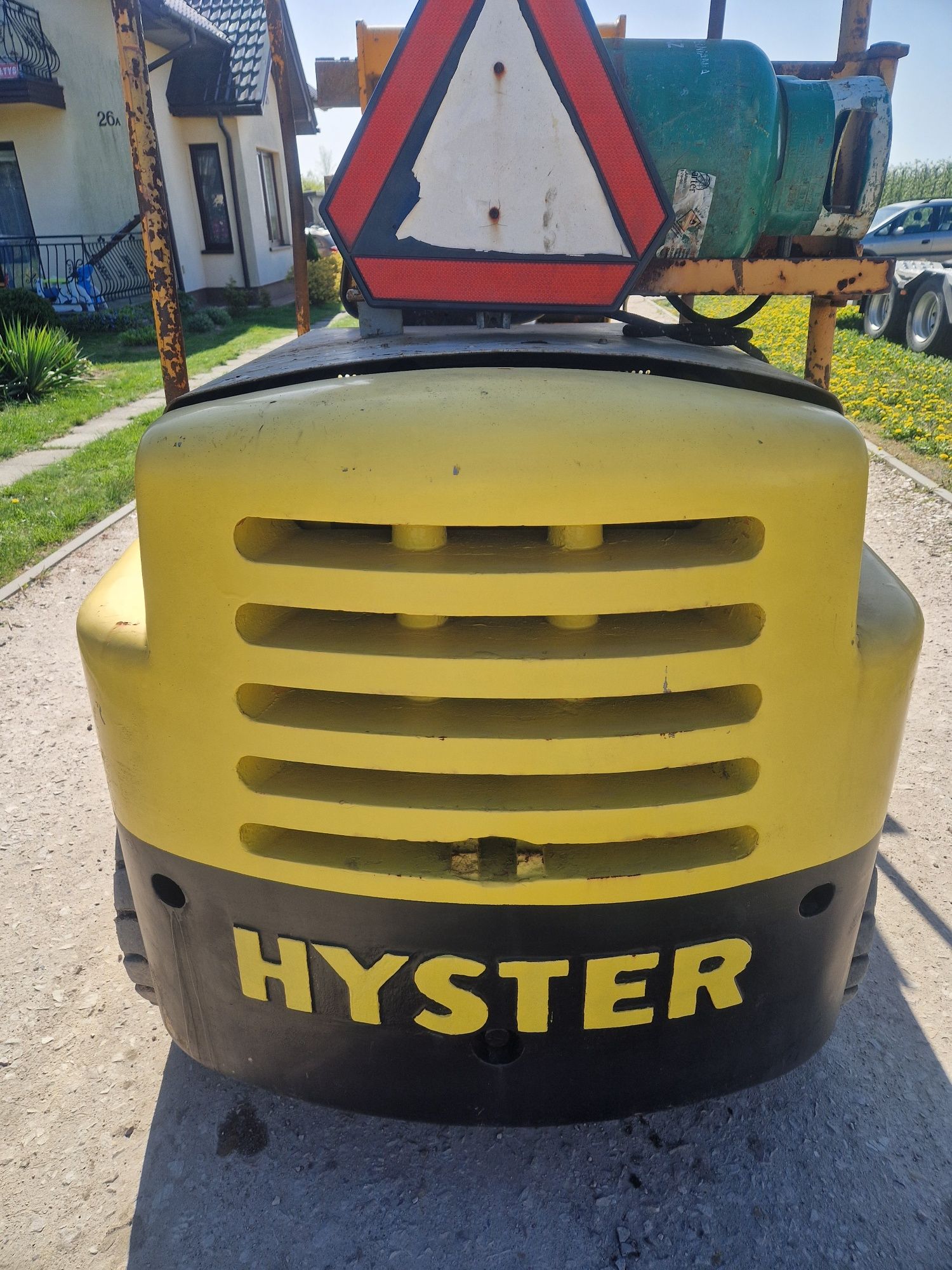 Wózek Terenowy Hyster Triplex Wolny skok Lpg