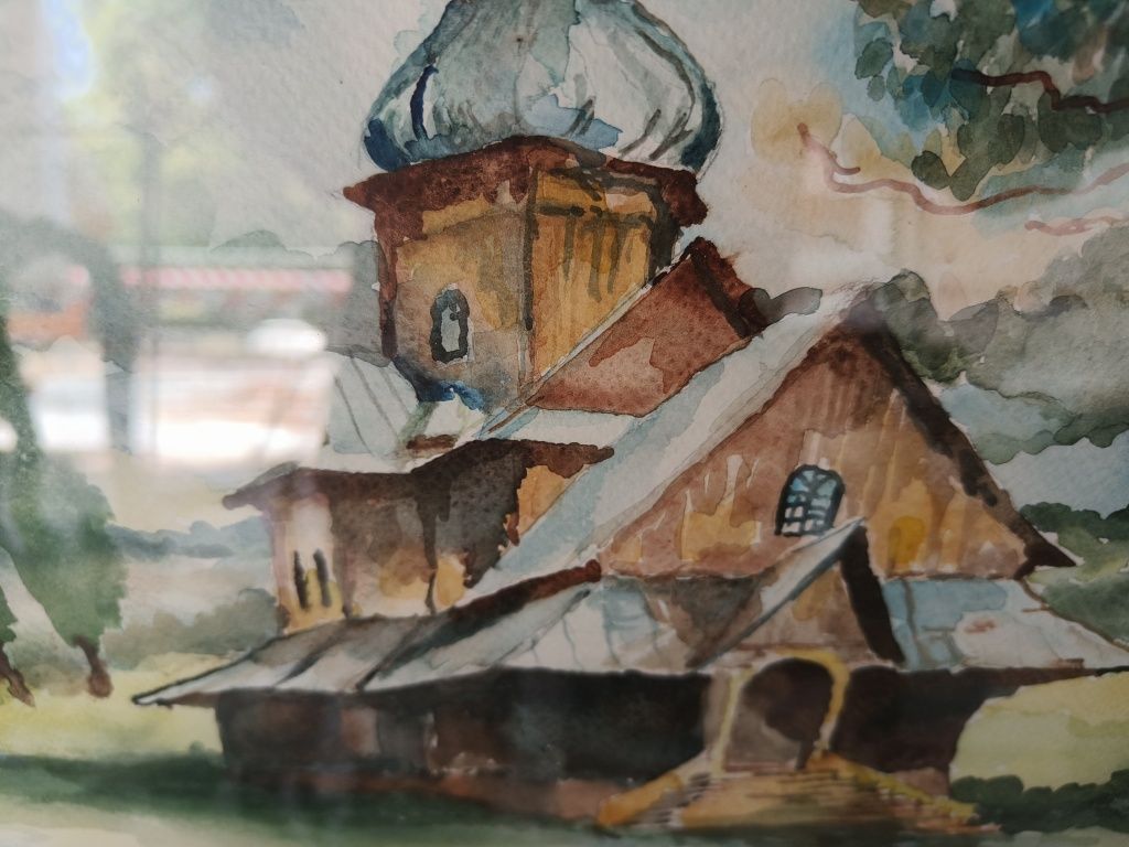 Akwarela Stanisław Popek