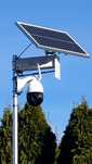 Zestaw solarny 40Wat z baterią 60Amp 18V do kamer i innych urządzeń