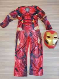 Marvel Kostium dla chłopca Iron Man strój przebranie rozmiar 116 cm