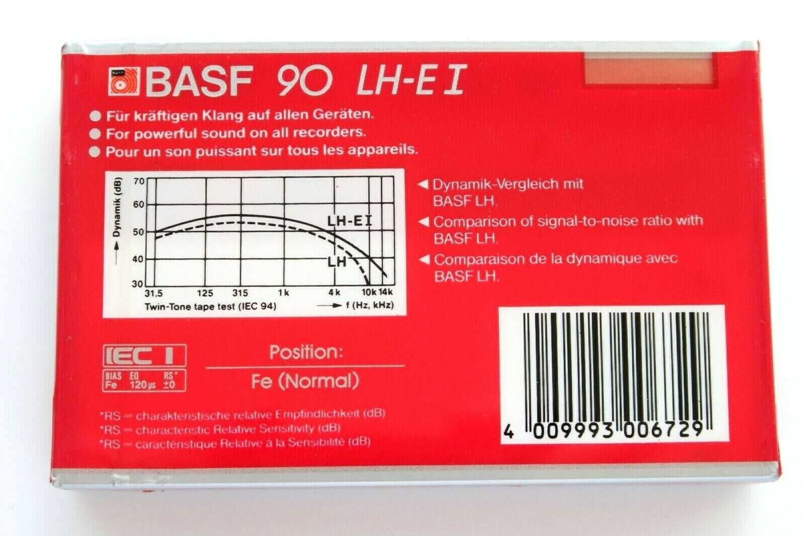 кассета BASF аудиокассеты