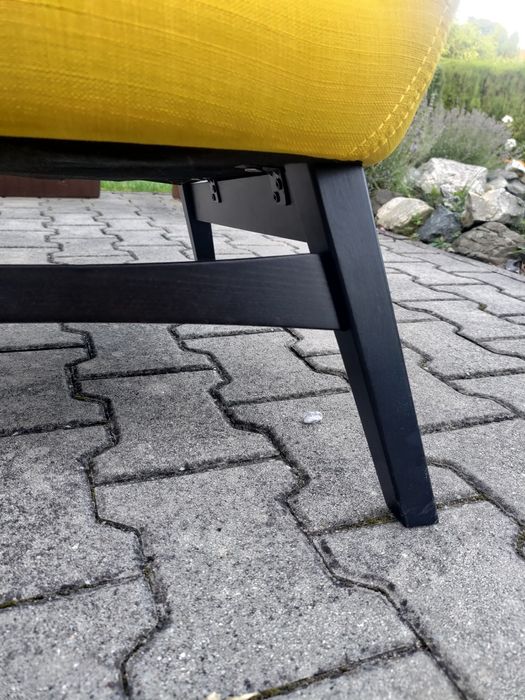 Fotel IKEA żółty