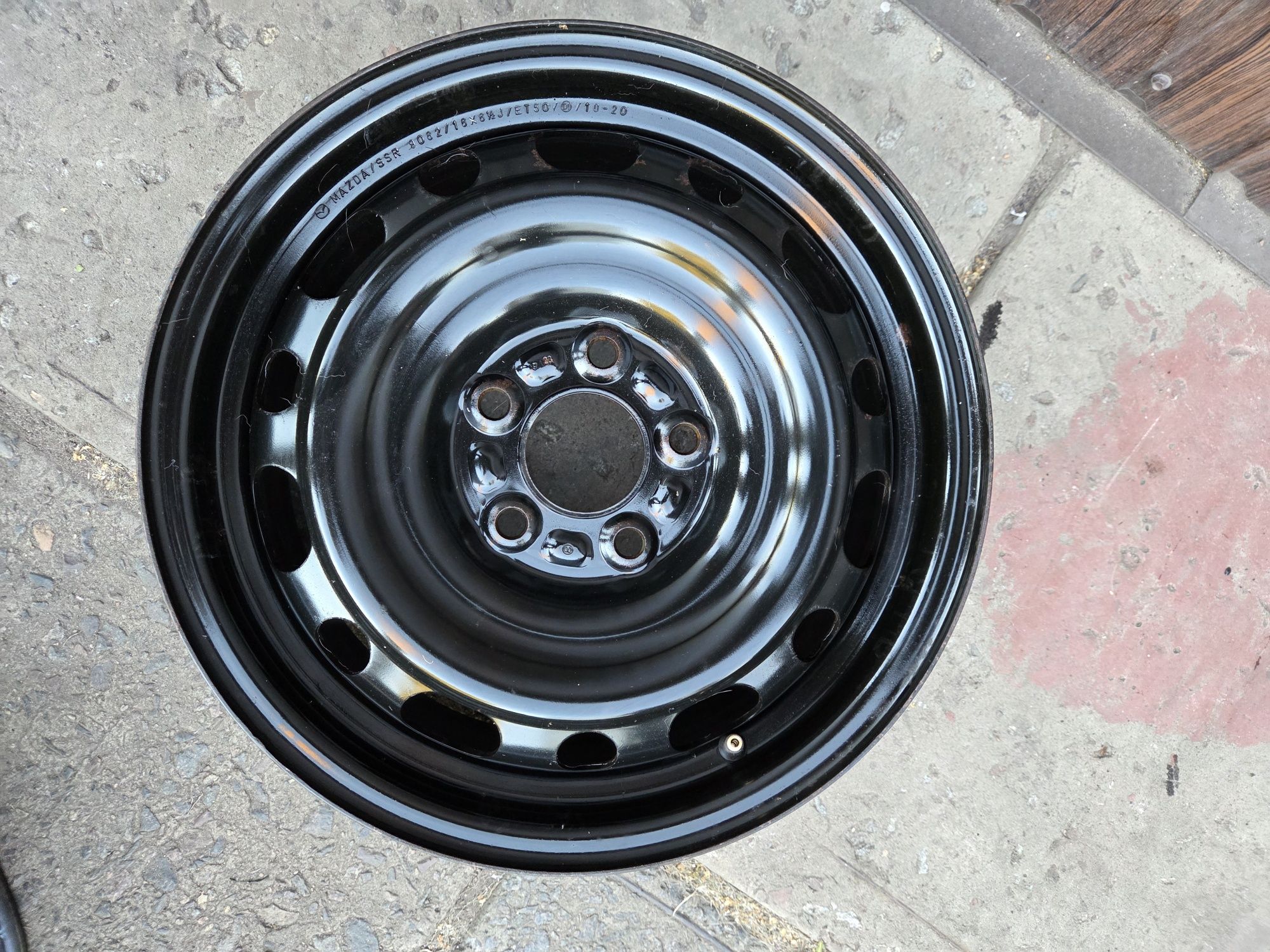 Оригінальні стальні диски r16, 5×114,3, Mazda 3, 6.