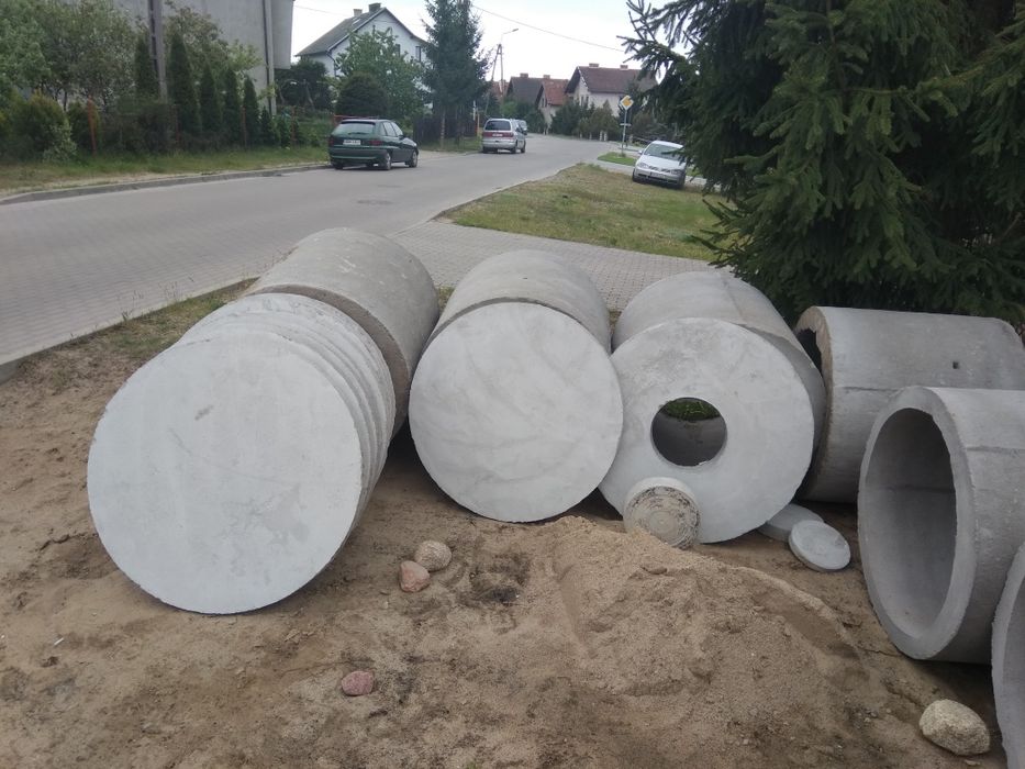 Szambo betonowe najtaniej , rury do schowania wodomierza , zbiornik,