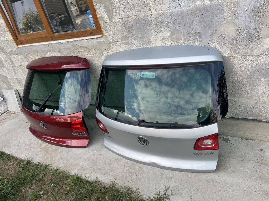 Задня ляда VW TIGUAN першої моделі кришка багажника Тігуан до 16р.