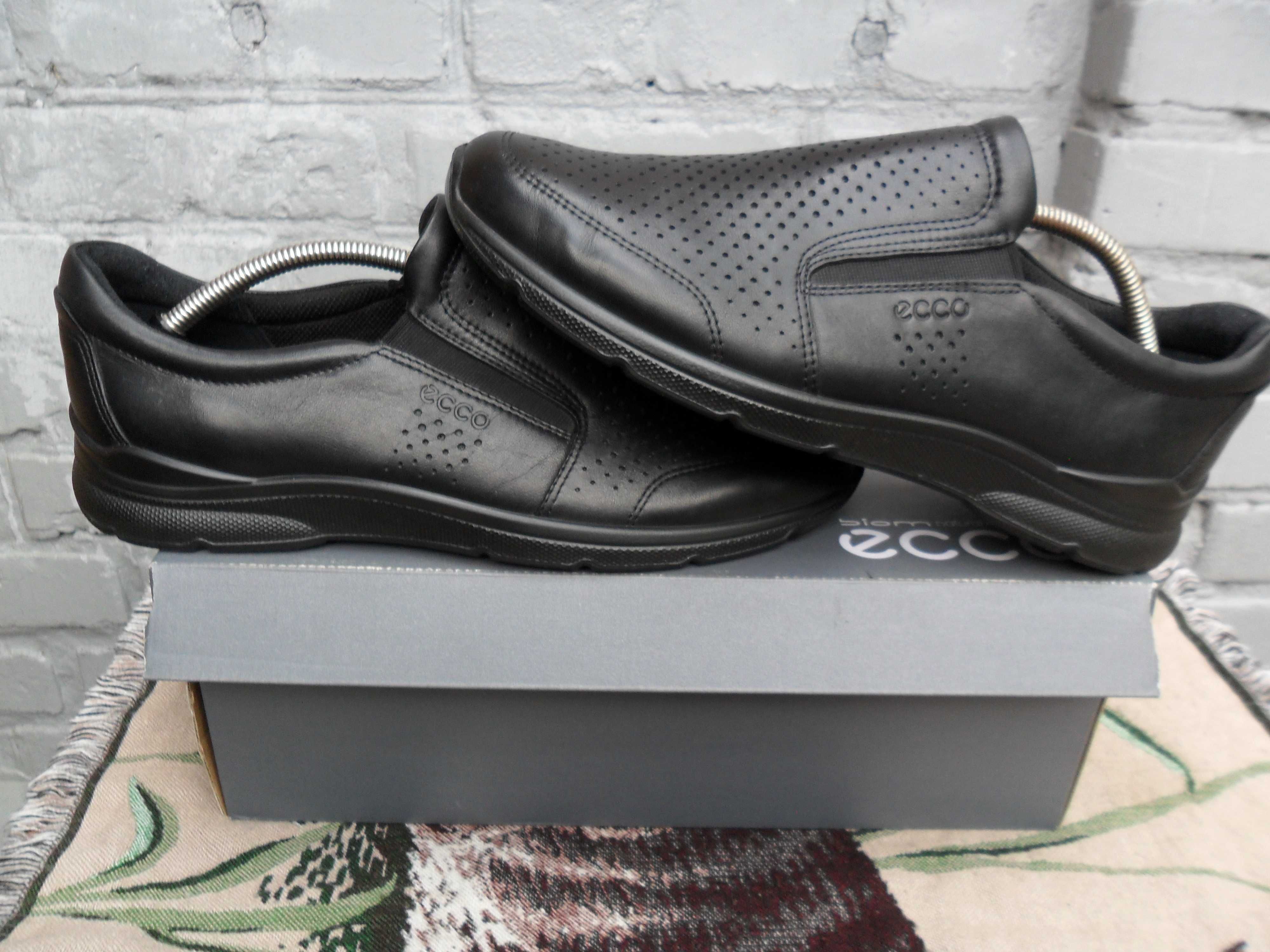 Мокасины-туфли  ECCO  оригинал  р-42-42/5
