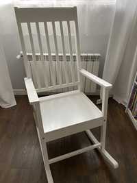 Krzesło/fotel bujany drewniany Bellamy