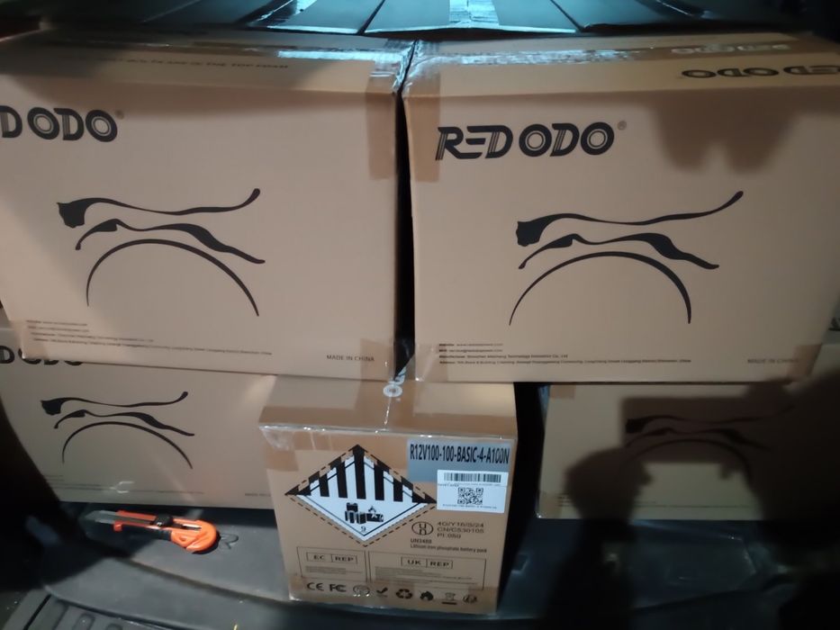 redodo 12в 100аГ lifepo4 акб/з Німеччини + гарантія 1 рік!  акумулятор